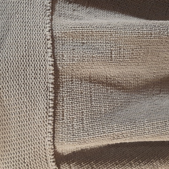 🦕POL Blue/Teal Balloon-Sleeve Chenille Hooded Sweater (Large)🦕 - Picture 9 of 13